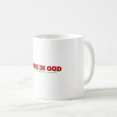 Mug Abide en DIEU (Devant droit)