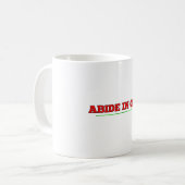 Mug Abide en DIEU (Devant gauche)
