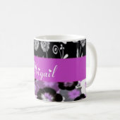 Mug Abigaïl florale (Devant droit)