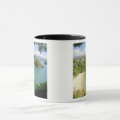 Mug Able Tasman NP, Nelson, Nouvelle-Zélande. Les nomb (Centre)