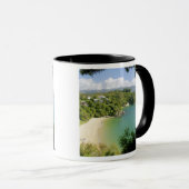 Mug Able Tasman NP, Nelson, Nouvelle-Zélande. Les nomb (Devant droit)