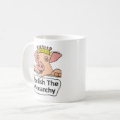 Mug Abolir La Monarchie (Devant gauche)