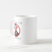 Mug Abolir la monarchie - Roi Charles (Devant gauche)