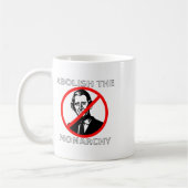 Mug Abolir la monarchie - Roi Charles (Gauche)