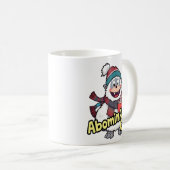Mug Abominablement Cool Winter Yeti Design (Devant droit)