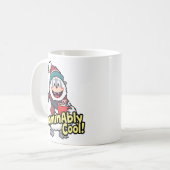 Mug Abominablement Cool Winter Yeti Design (Devant gauche)