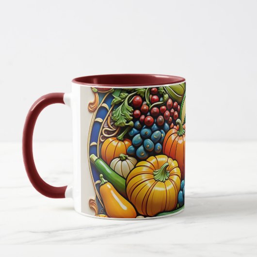 Mug Abondance de Thanksgiving (Gauche)