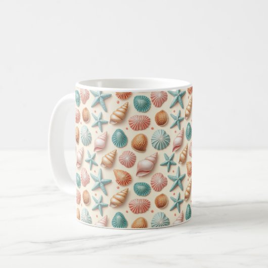 Mug Abondance des coquilles (Devant gauche)