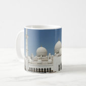 Mug Abou Dabi UAE Cheikh Zayed architectural Mosquée S (Devant gauche)