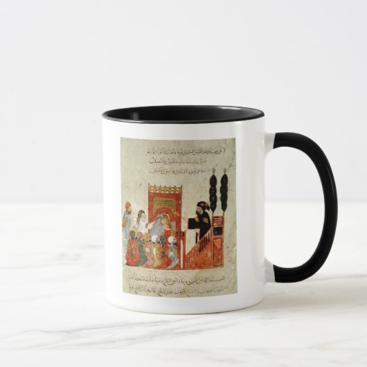 Mug Abou Zayd prêchant dans la mosquée (Droite)