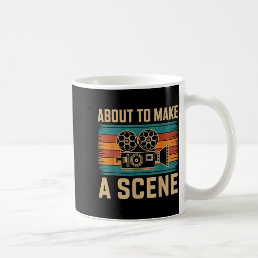 Mug About To Make A Scene Filmmaking Filmmaker (Droite)