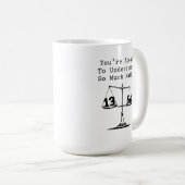 Mug About To Understand So Much Math Learning (Devant droit)