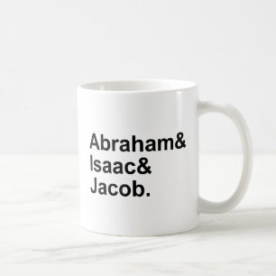 Mug Abraham Isaac Jacob 3 Patriarches du Judaïsme