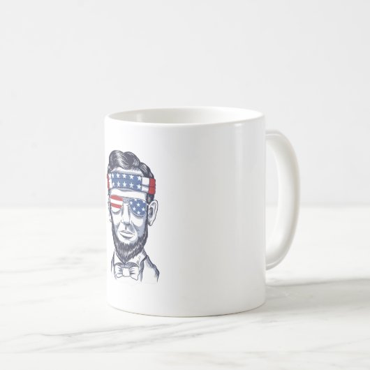 MUG ABRAHAM LINCOLN (Devant droit)