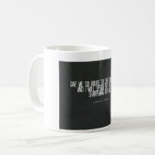 Mug Abraham Lincoln "côtelette citation en bas (Devant gauche)