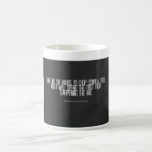 Mug Abraham Lincoln "côtelette citation en bas (Centre)