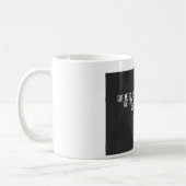 Mug Abraham Lincoln "côtelette citation en bas (Gauche)