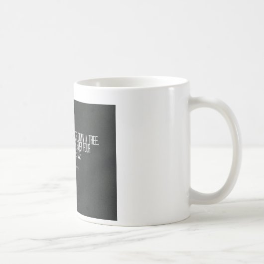 Mug Abraham Lincoln "côtelette citation en bas (Droite)