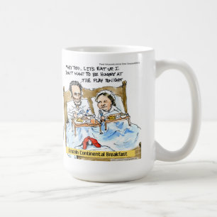 Mug Abraham Lincoln & Mary Todd Petit-déjeuner au lit