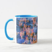 Mug Abrégation de l'eau bleue et orange (Gauche)