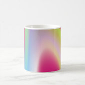 Mug Abrégé multicolore dégradé, art, arrière-plan (Centre)