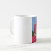 Mug abrégé sur rose de rose (Devant gauche)