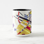 Mug Abréviation étonnante - Kandinsky Watercolor Art (Centre)