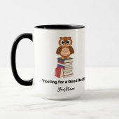 Mug "Abri pour une bonne lecture !" Référencement (Gauche)