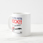Mug Abrite les animaux de compagnie Rock! ! (Devant gauche)