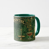Mug Absinthe (Devant droit)