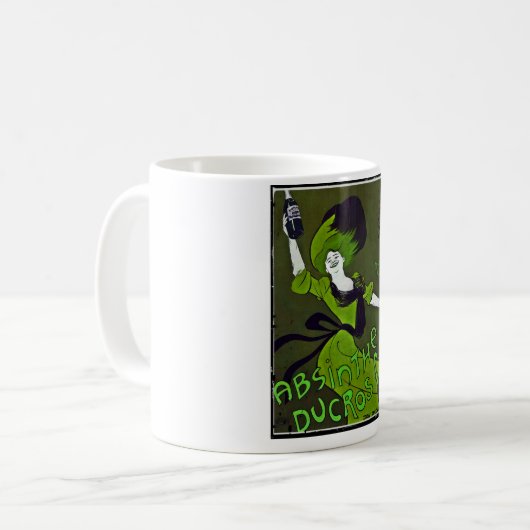 Mug Absinthe en vert (Devant gauche)