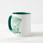 Mug Absinthe Green Fairy Lady (Devant gauche)