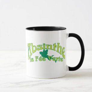 Mug Absinthe Texte La Fee Verte
