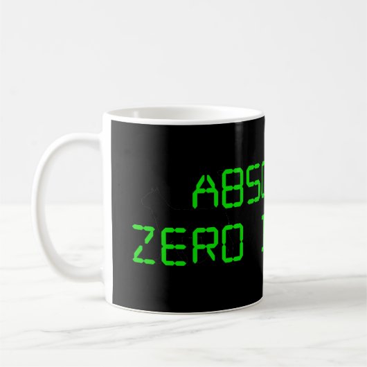 Mug Absolu Zéro (Gauche)