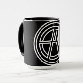 Mug Absolüt Nürv Noir et Blanc (Devant gauche)