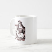Mug Abstinence :  99,99% Efficace (Devant gauche)