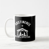 Mug Abstinence 99.99 Percent Effective Nativity Christ (Gauche)