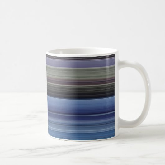 Mug Abstract #1: Blue and grey (Droite)