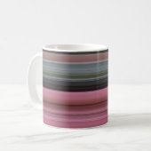 Mug Abstract #1: Rose et grey (Devant gauche)
