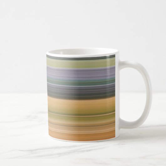 Mug Abstract #1: Yellow and grey (Droite)