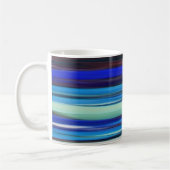 Mug Abstract #2: Blue blur (Gauche)