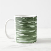Mug Abstract #3: Olive green blur (Gauche)