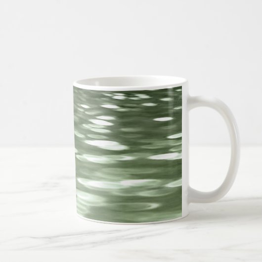 Mug Abstract #3: Olive green blur (Droite)