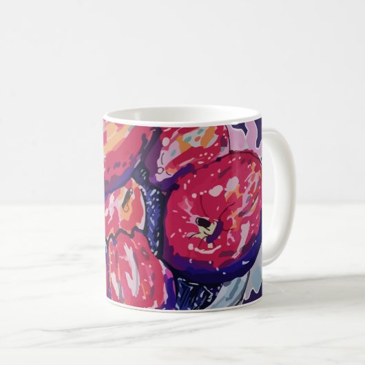 Mug Abstract Apples (Devant droit)