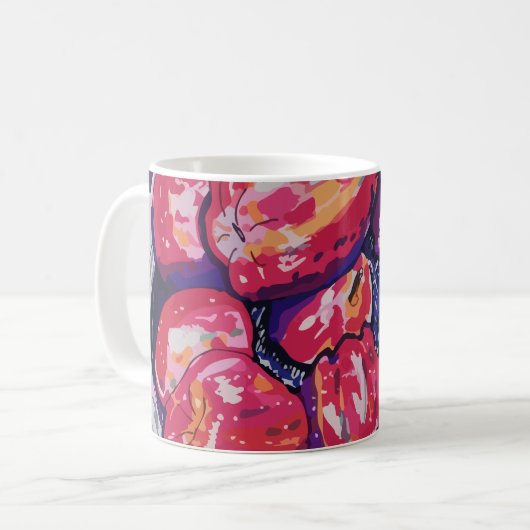 Mug Abstract Apples (Devant gauche)