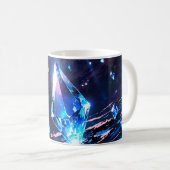 Mug Abstract art with gemstones (Devant droit)