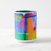 Mug Abstract Background Colorful (Centre)