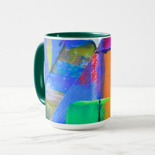 Mug Abstract Background Colorful (Devant gauche)