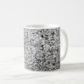 Mug Abstract background. Monochrome texture. Image inc (Devant droit)