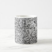 Mug Abstract background. Monochrome texture. Image inc (Centre)